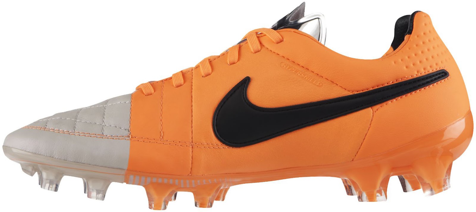 Nike tiempo 2025 orange and white